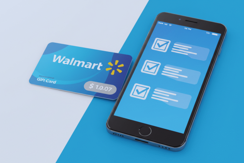 Earn Walmart Gift Cards by Answering Quick Surveys