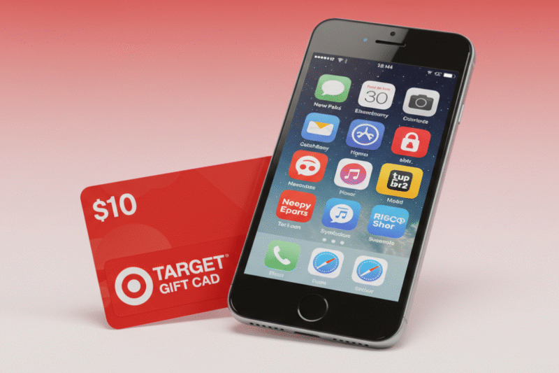Get $10 Target Gift Card from Cashback Apps