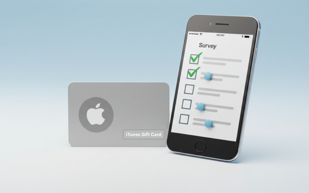 Get $15 iTunes Gift Card from Survey Platforms