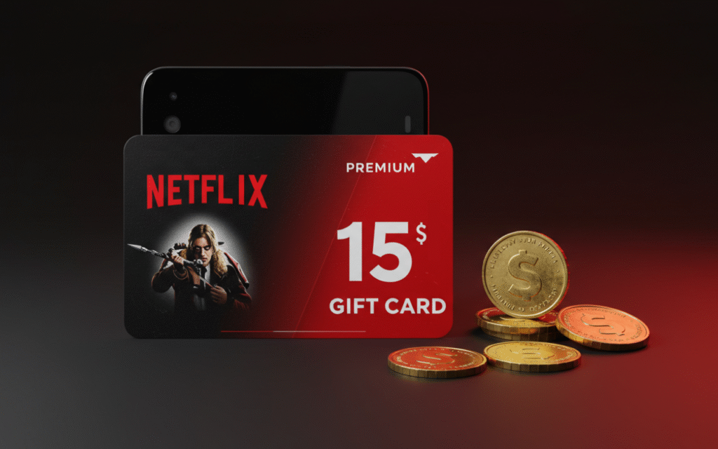 Get $15 Netflix Gift Card from Reward Platforms