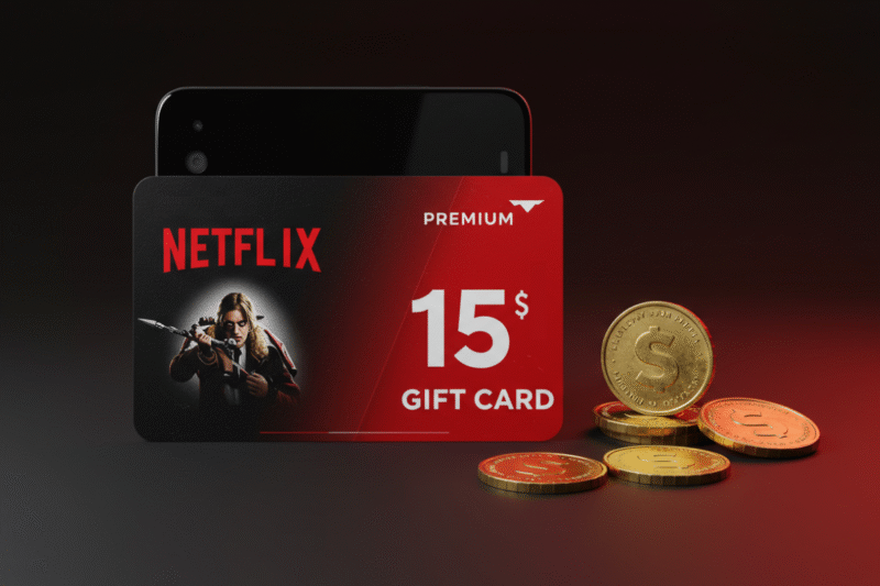 Get $15 Netflix Gift Card from Reward Platforms