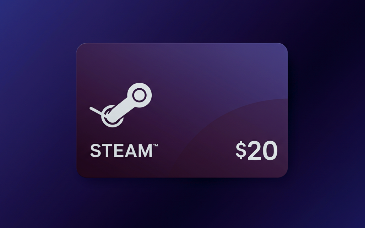 Get $20 Steam Gift Card from Reward Apps