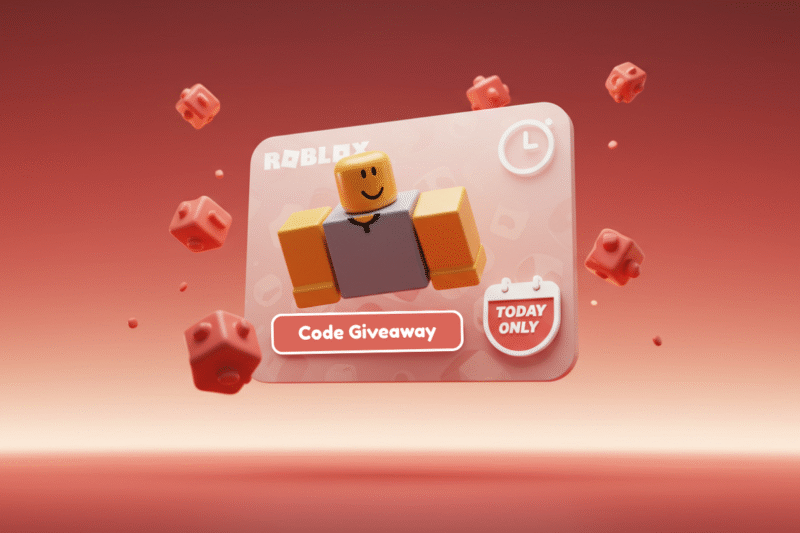 Roblox Toy Code Giveaway [Today Only]